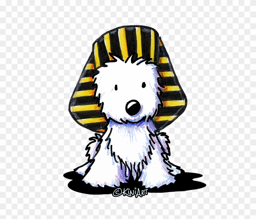 Westie Drawing 4th July - West Highland White Terrier Clipart