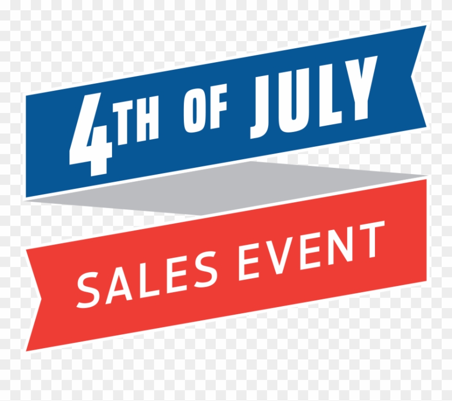 Fourth Celebration At Delaware - 4th Of July Sale Transparent Clipart