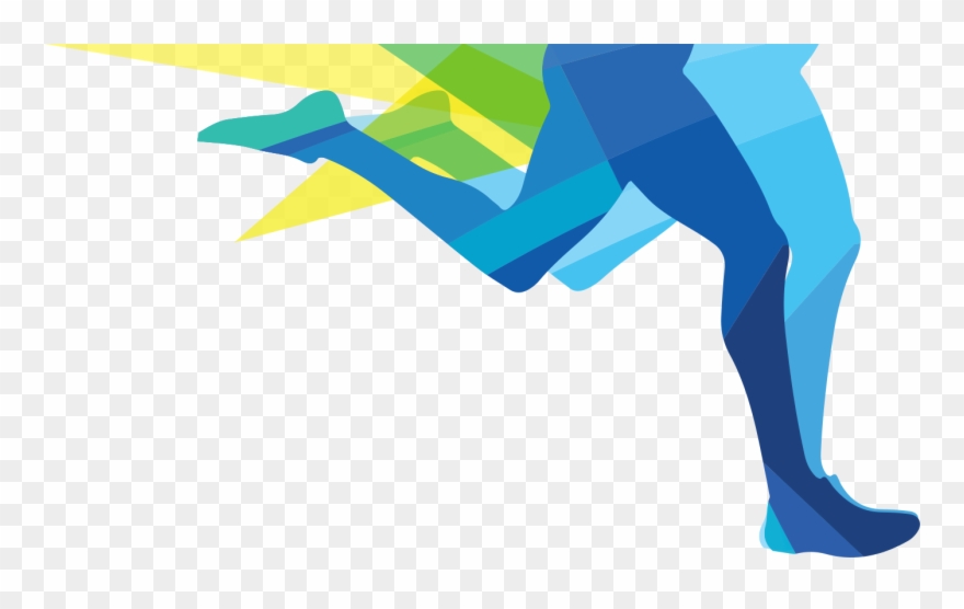 Download Legs Png Running Running Feet Silhouette Clipart (1153861