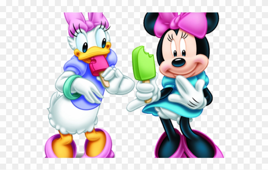 Mickey Mouse Clipart Daisy - Minnie Mouse Y Daisy - Png Download