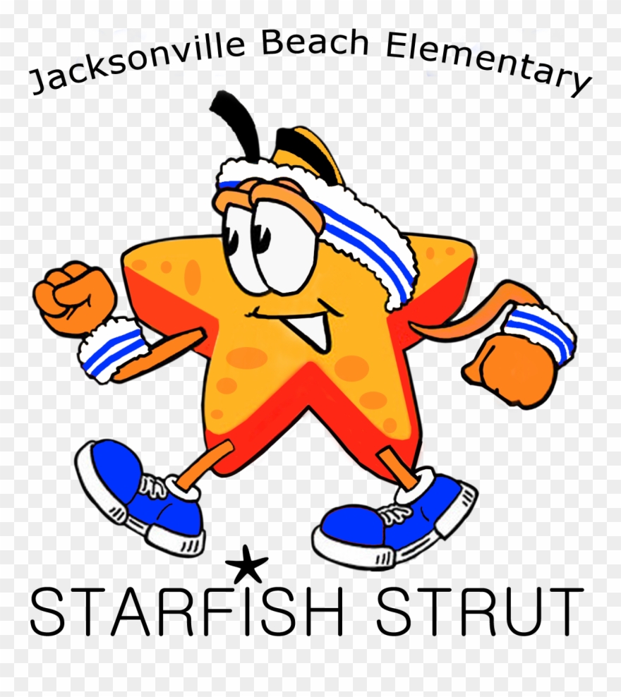 2016 Jacksonville Beach Starfish Strut 5k & Clipart