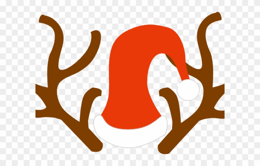 Ear Clipart Raindeer - กวาง เร น เดีย ร์ - Png Download