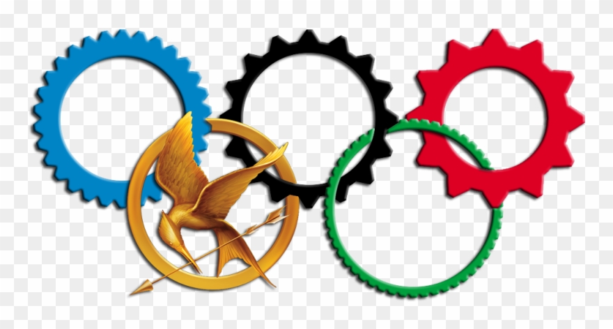 I Can't Help But Wonder If The Olympic Games Would - Mocking Jay Greeting Card Clipart