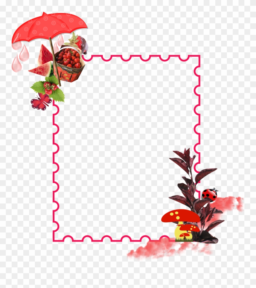 Cliquez Sur L'image - Рамки С Божьими Коровками Clipart