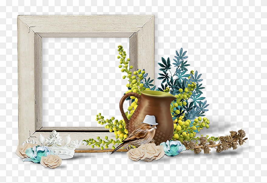 Cadres Png Leurs - Cadre Png La Cuisine Clipart