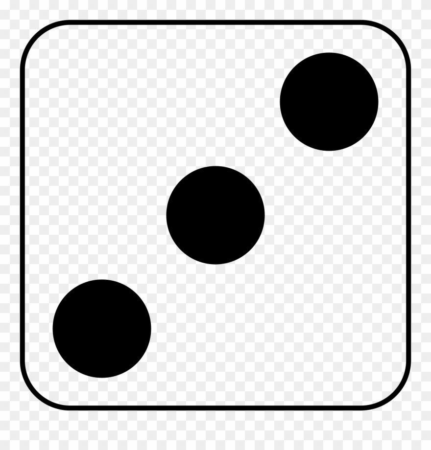 Original File Face Of Dice 3 Clipart (1154873) PinClipart