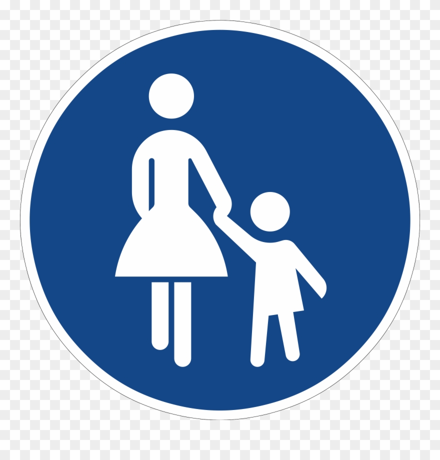 Sonderweg Fußgänger Eine Frau Mit Rock Und Kind - Frau Beate Und Ihr Sohn [book] Clipart