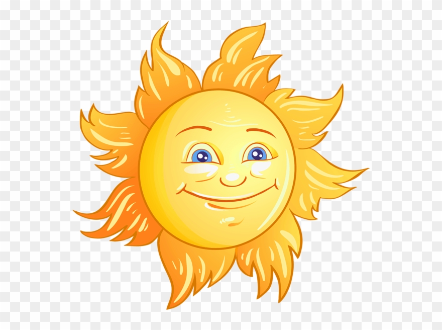 Transparent Cute Sun Png Clipart Picture - Png Transparent Sun Cartoon