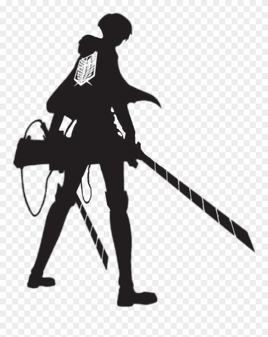 Shingeki No Kyojin Silhouette Clipart