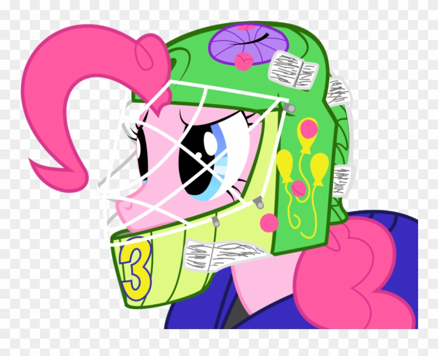 Xxfatpigxx, Goalie, Gummy, Hockey, Nhl, Pinkie Pie, - My Little Pony Hockey Clipart