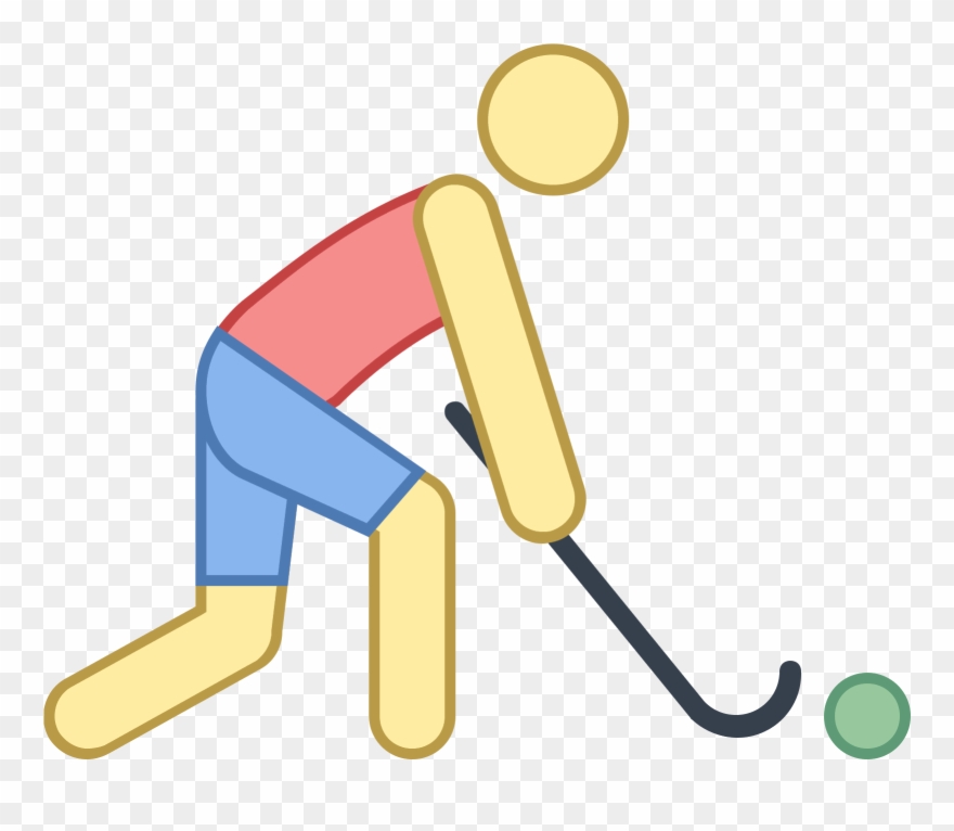 Field Hockey Icon - Hockey Clipart