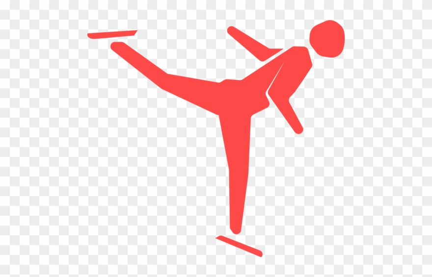 Icon Of Crossed Hockey Sticks - Hockey Stick Clipart