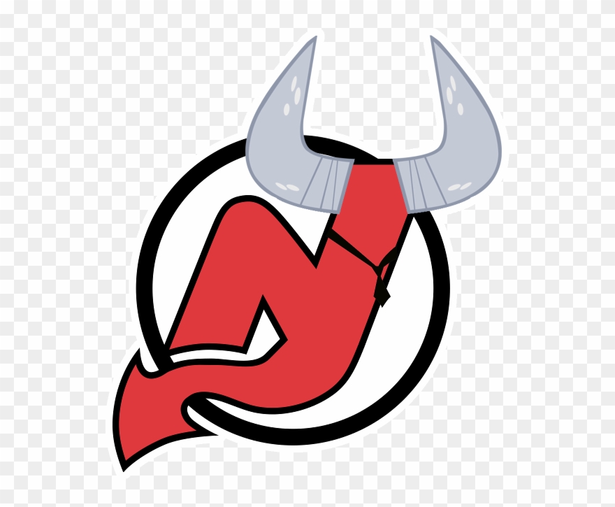 Lyraheartstrngs, Hockey, Iron Will, Logo, Logo Parody, - New Jersey Devils Logo Svg Clipart