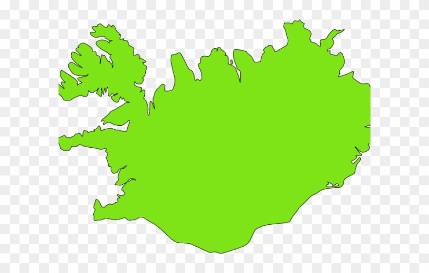 Iceland Clipart Map - Geothermal Power Plants Iceland Map - Png Download