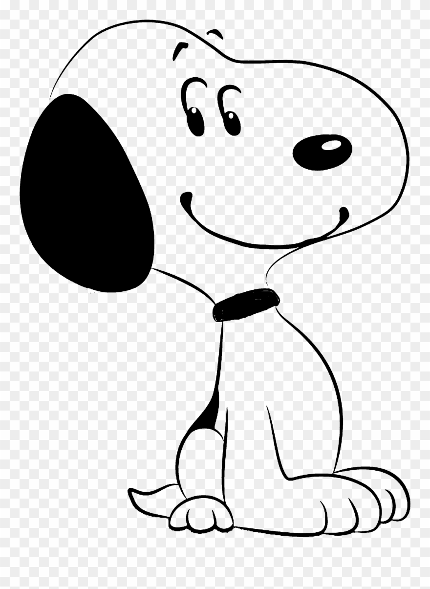 Snoopy Pictures At Getdrawings - Snoopy Vector Black And White Clipart