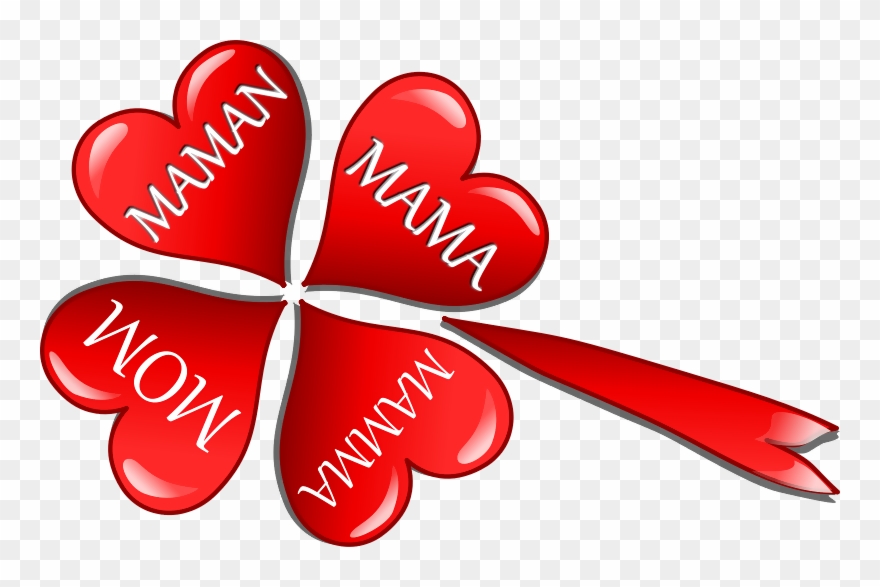 This Graphics Is The Heart Of The Mother S Day Of The - Mothers Day Heart Png Clipart