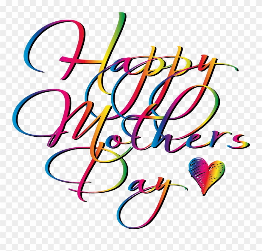 If You'd Like To Learn How To Design And Personalise - Happy Mothers Day Rainbow Clipart