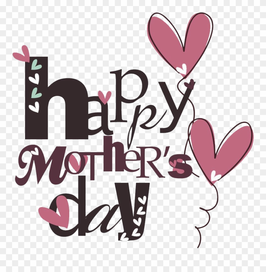 Mothers Day Happiness Child - Happy Day Mom Clipart