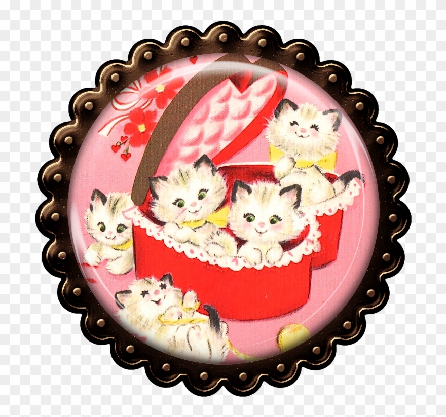 Love-themed Journal And Pocket Cards Vintage Valentine's - Selma Unified School District Clipart