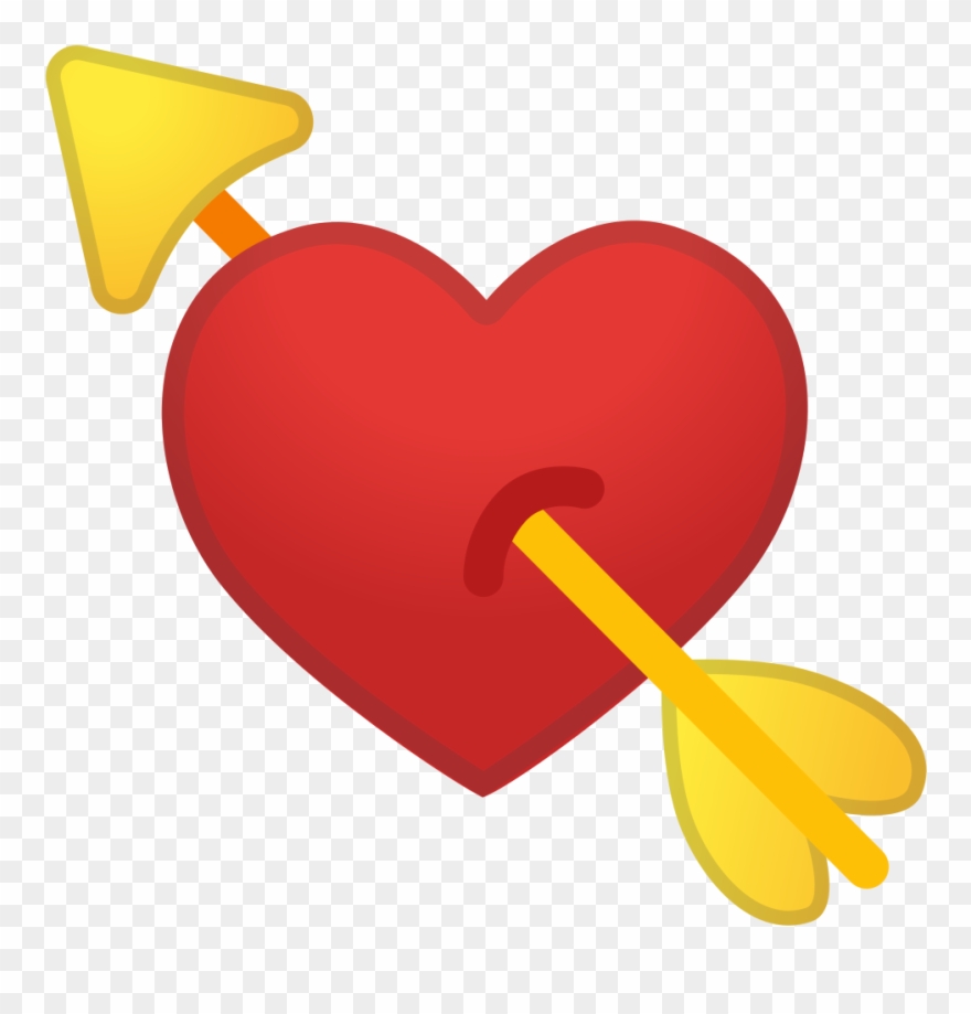 Heart Icons Arrow - Cupid Emoji Clipart