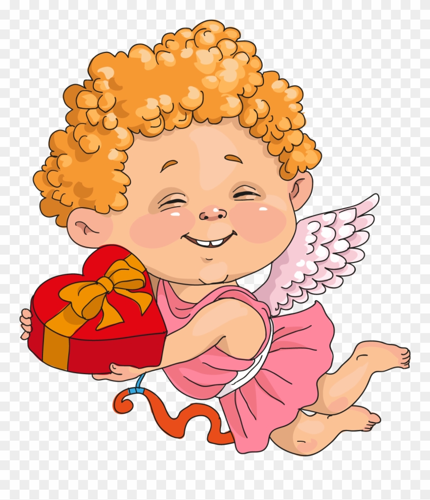 0 420ab5 1f3d6cb9 Orig Valentine Heart, Happy Valentines - Амур Пнг Рисунок Clipart