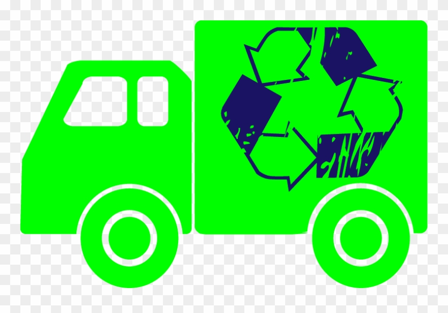 Move Clipart Junk Truck - Recycling - Png Download