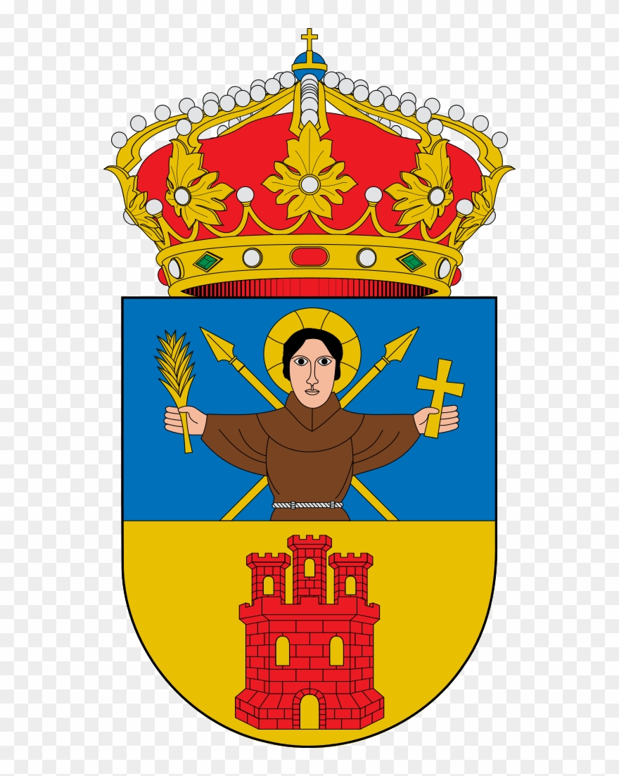 Paracuellos De La Ribera - Escudo Alcala Del Jucar Clipart
