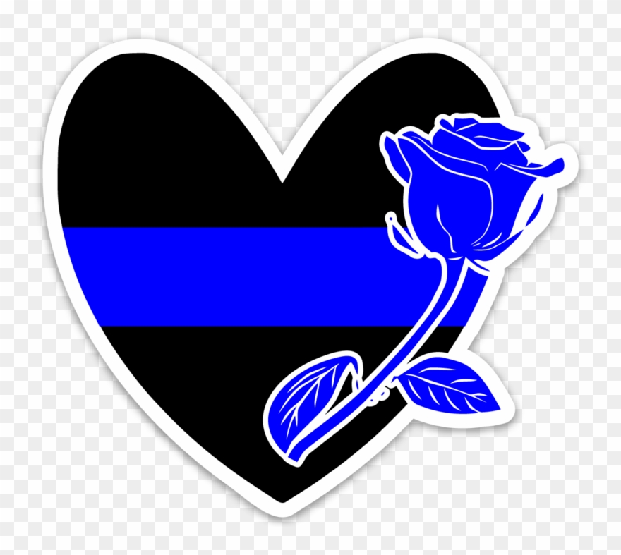 My Heart Won't Forget Printed Decal - Rosa Negra Vector Png Clipart