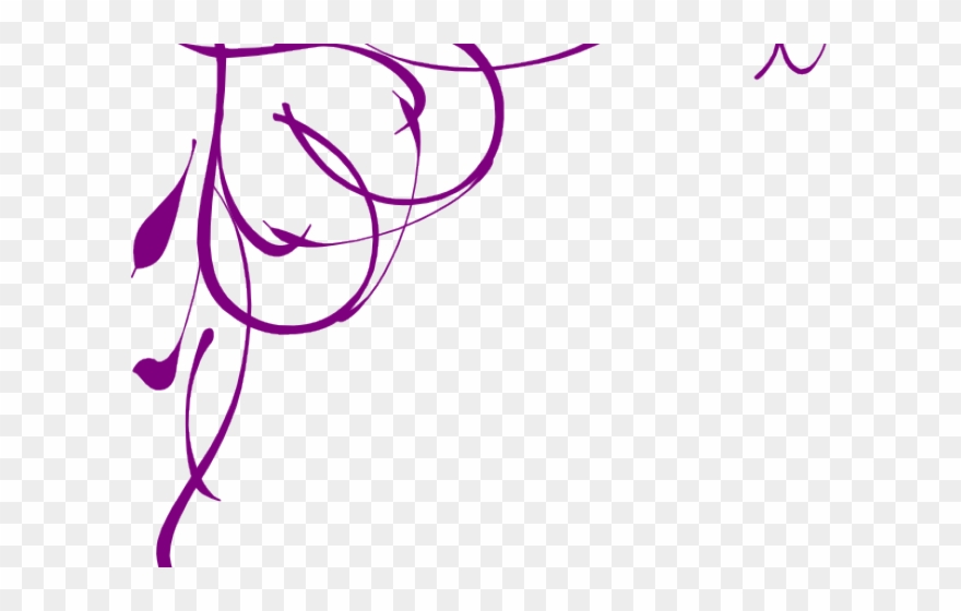 Heart Pictures Clipart Banner - Pink Corner Border Png Transparent Png