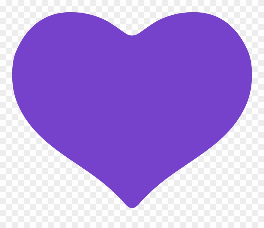 Download - Purple Heart Clipart - Png Download
