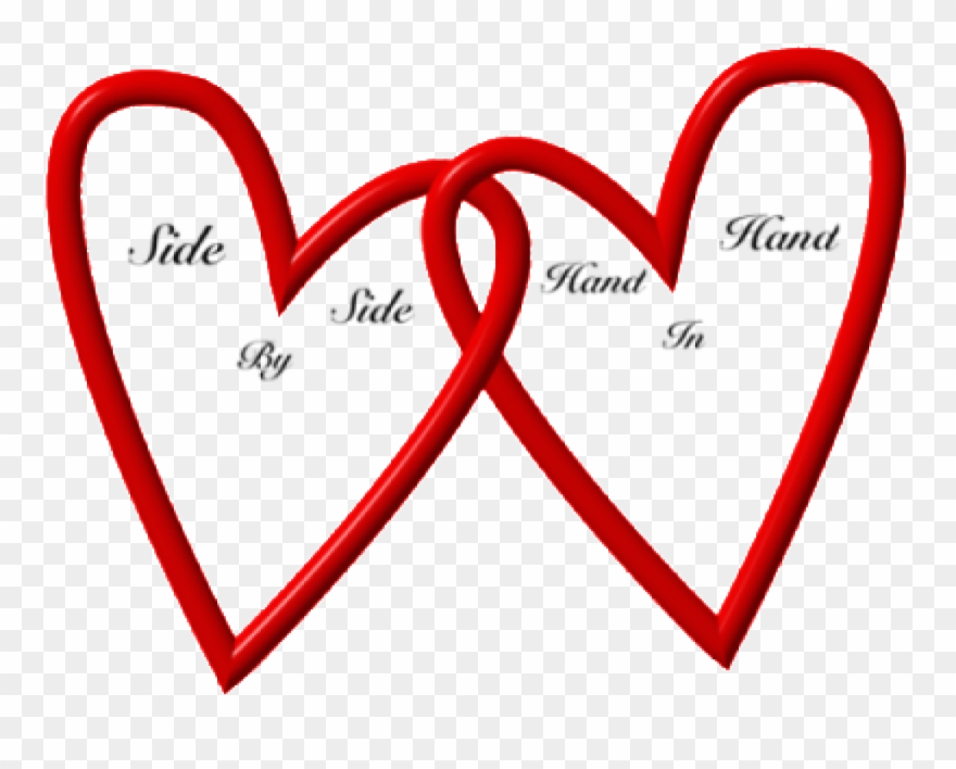 Cropped Heart Clip Art Double Heart Clipart E1417543984620 - Hearts Clipart Free - Png Download