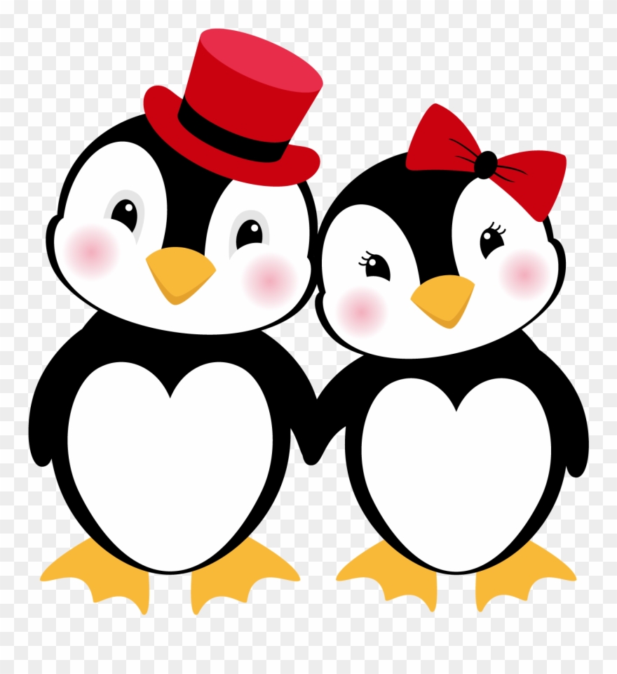 Clipart Penquin Thank You - Design - Png Download