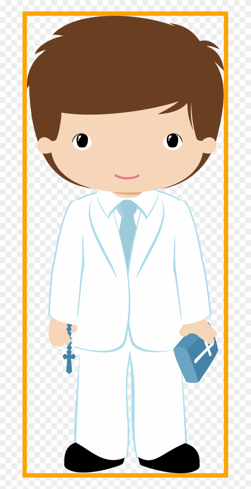 Communion Clipart Dove - Clip Art Communion Boy Png Transparent Png