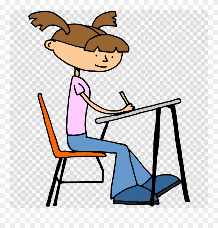 Download Pythagorean Theorem Project Ideas Middle School - Student Working Clip Art - Png Download