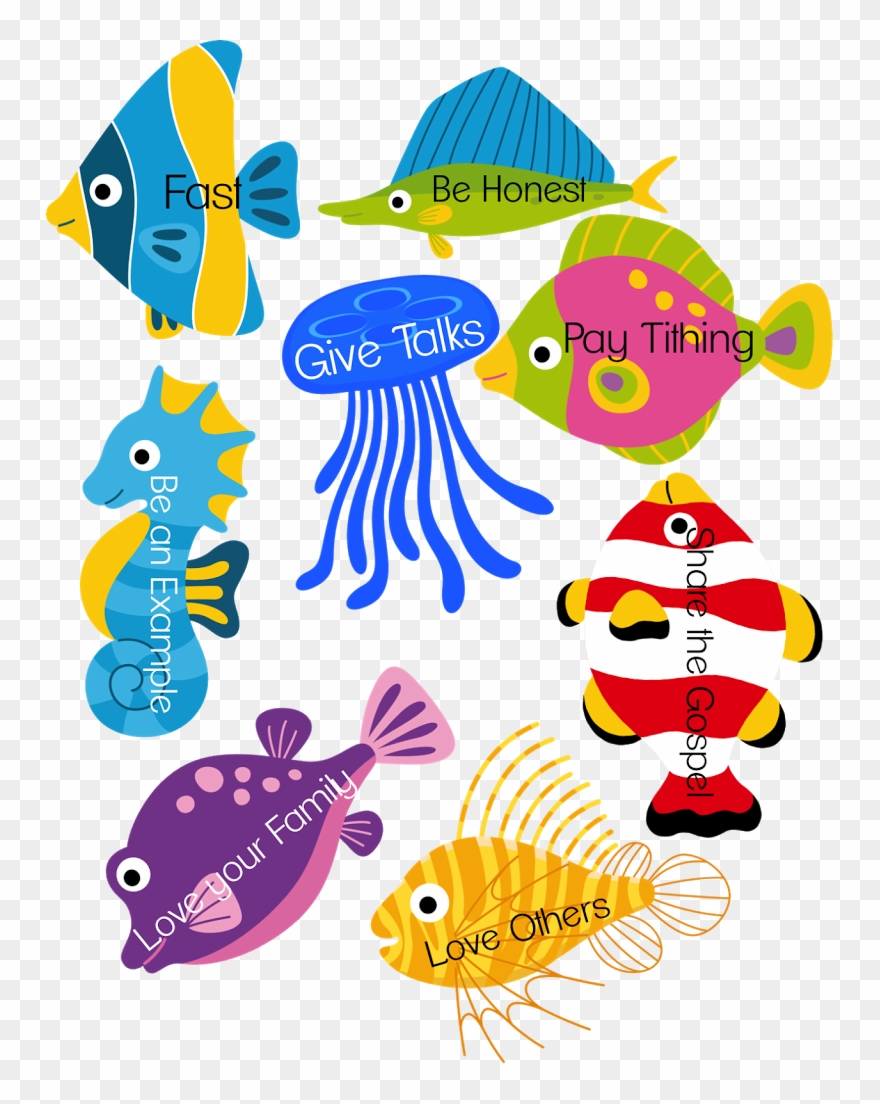 When The Child Catches A Fish, Have Them Read What Clipart
