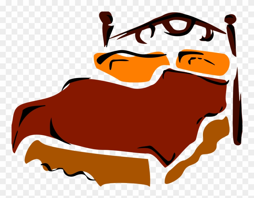 Clipart Bed 2 Colour 2 Microsoft Office Online Clip - Bed Time Quote - Png Download