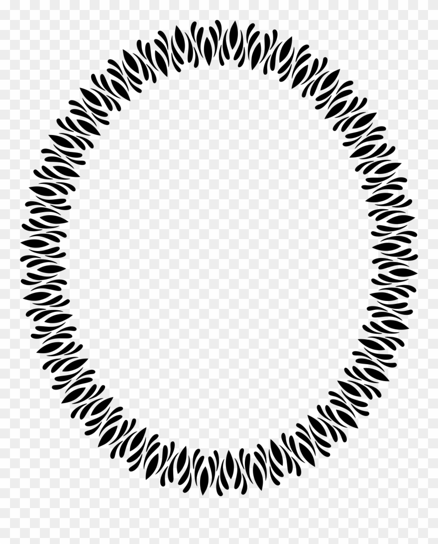 Black And White Monochrome Photography Video - Circle Clipart