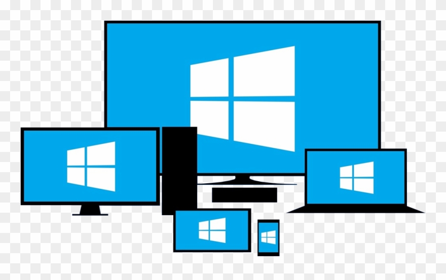 Microsoft® Windows 10 For Business - Windows 10 Clipart
