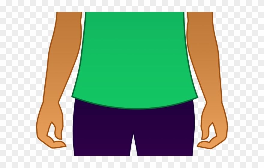 Artistic Clipart Female Artist - Cartoon Girl With Brown Hair - Png Download