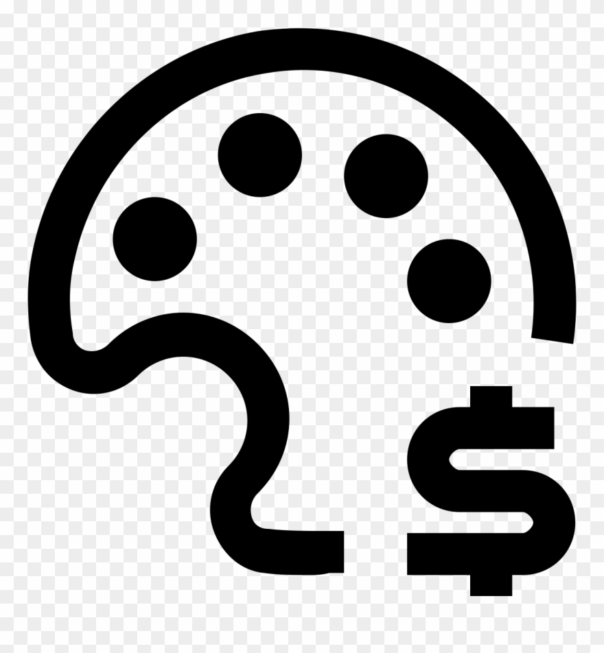 Art Prices Icon - Paleta Icon Clipart
