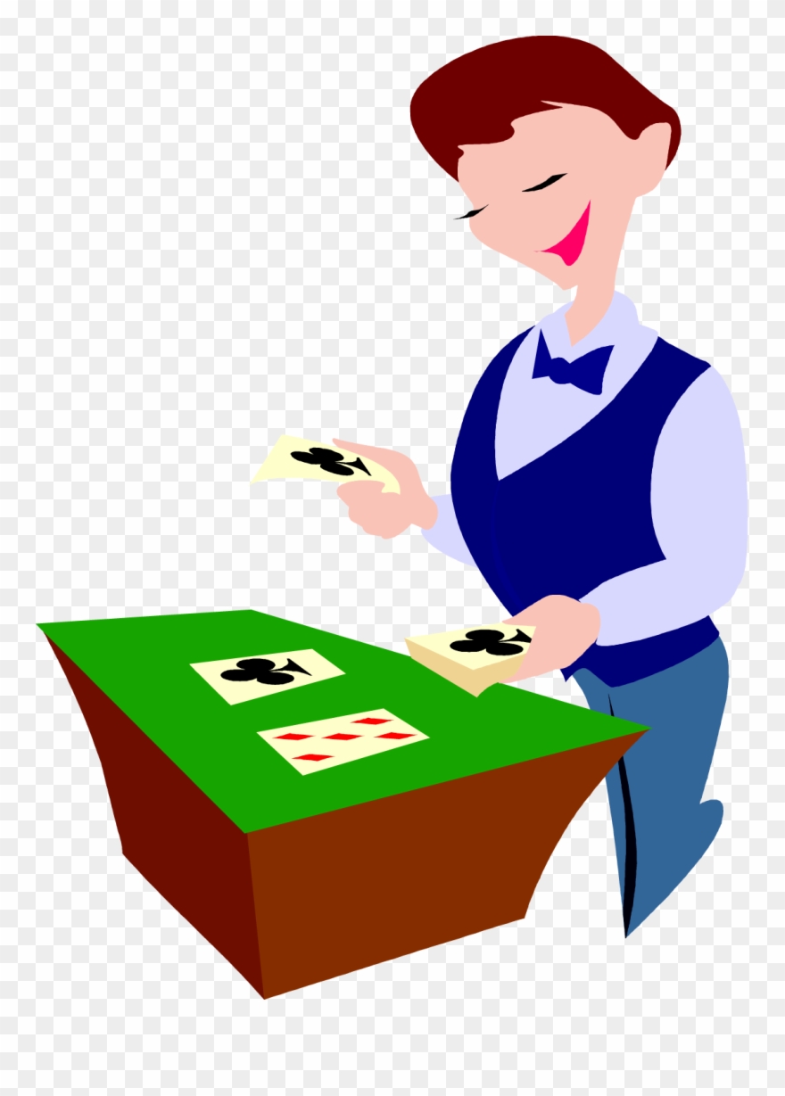 Png - - Casino Dealer Clipart Transparent Png