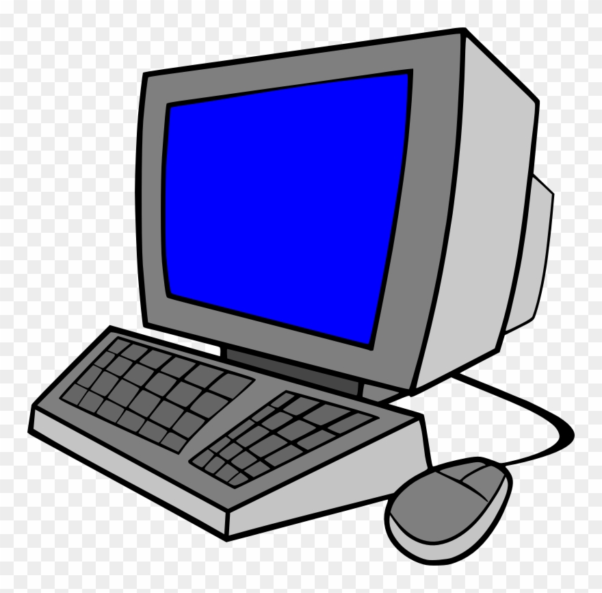 Clipart Desktop Computer 6 - Clip Art Computer - Png Download