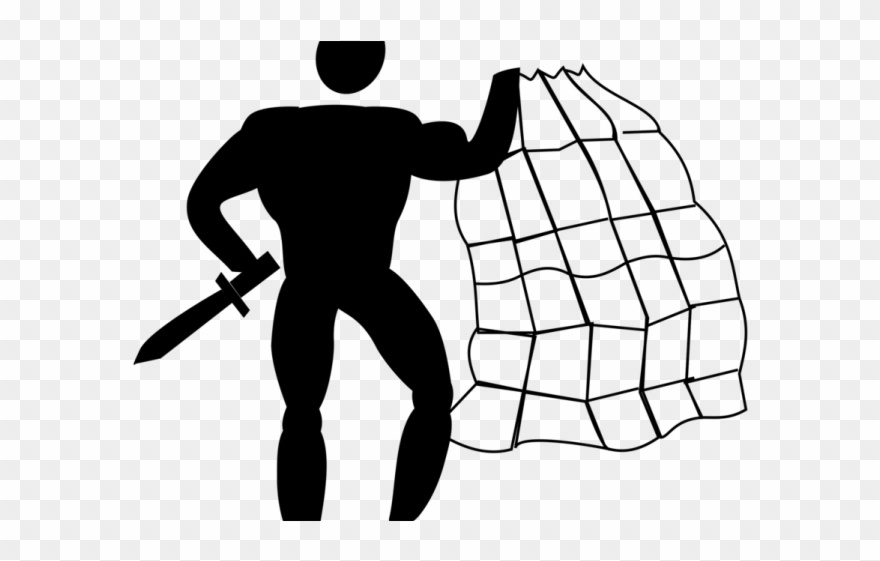Gladiator Clipart Retiarius - Gladiator - Png Download