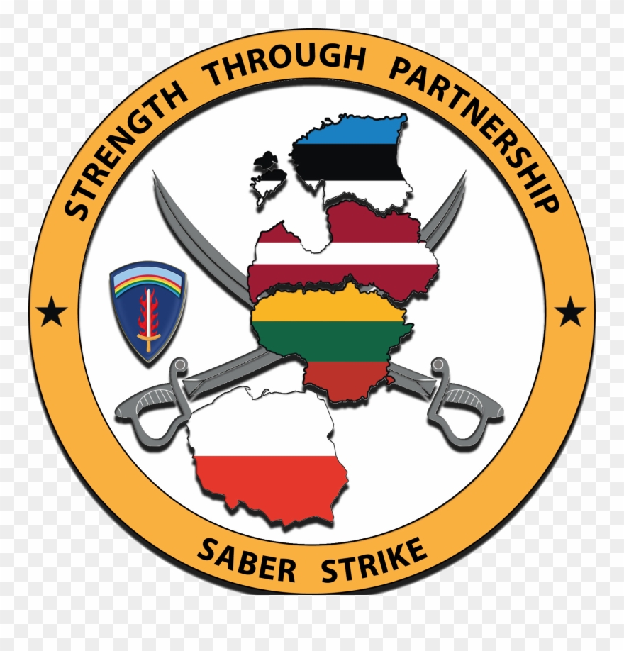 Saber Strike Logo - Exercise Saber Strike 2018 Clipart