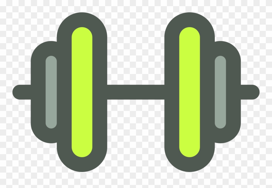 Fitness - Dumbbell Clipart