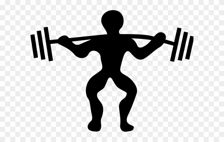 Fitness Clipart Transparent - Clip Art Weights - Png Download
