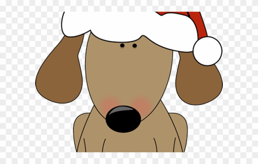 Santa Clipart Dog - Weiner Dog Christmas Clipart - Png Download