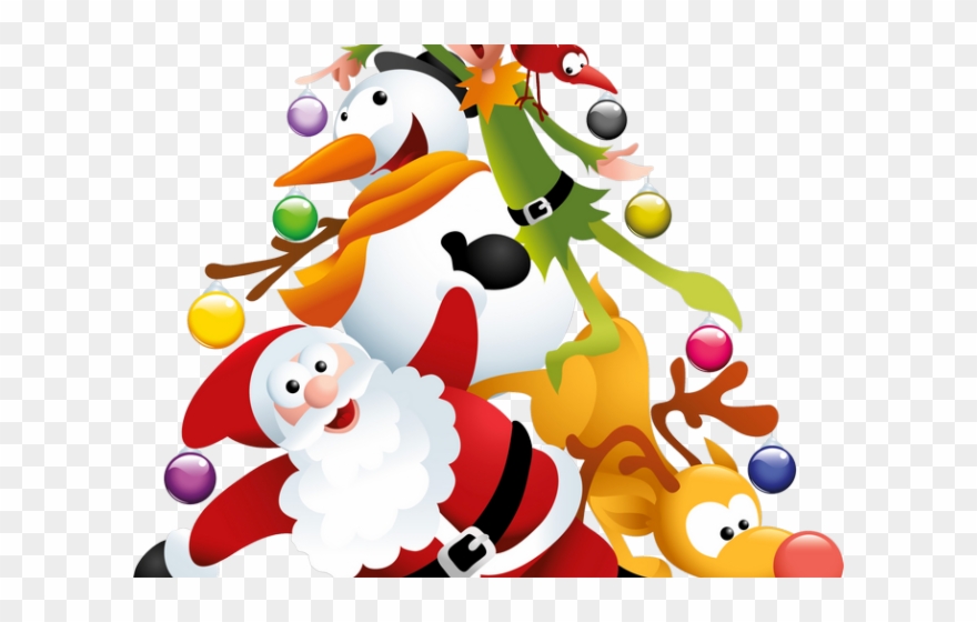 Merry Christmas Clipart Girl - Crazy Christmas! A Jolly Holiday Songbook Or Program - Png Download