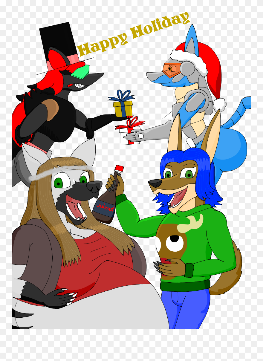 Have A Happy Holiday - Art Clipart