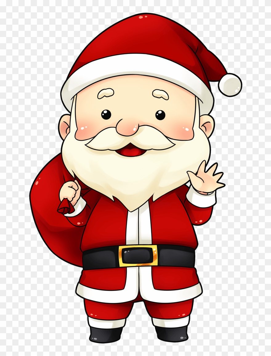Baby Santa Claus - Santa Claus Cartoon Clipart